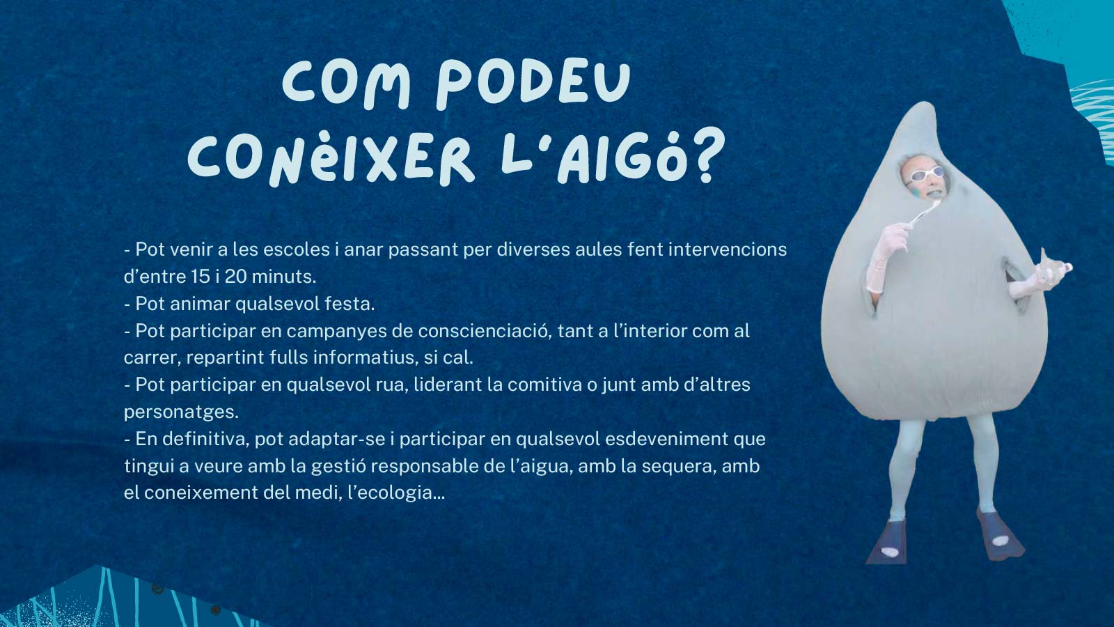 Aigó: la gota que compta i conta